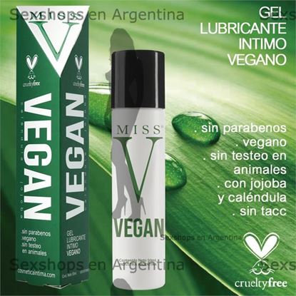 Gel intimo lubricante Vegano